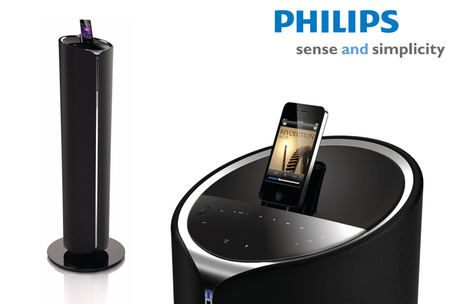 Dagknaller - Philips Fidelio Geluidstoren Met Dock Voor Ipod/iphone/ipad (Dcm5090)