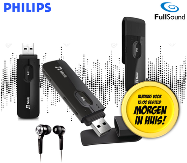 Dagknaller - Philips Gogear Mp3-Speler (Sa5mxx04kn) Dagknaller - Philips Gogear Mp3-Speler (Sa5mxx04kn)