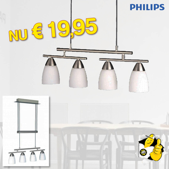 Dagknaller - Philips Hanglamp Evaine