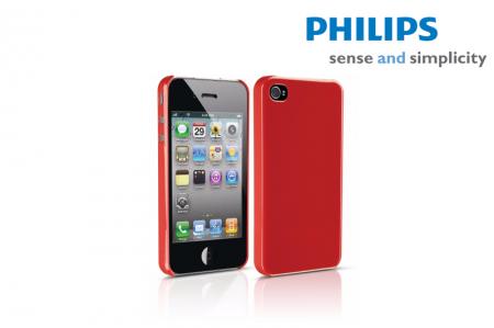 Dagknaller - Philips Harde Hoes Voor Iphone 4, 4S (Dlm1374) Dagknaller - Philips Harde Hoes Voor Iphone 4, 4S (Dlm1374)