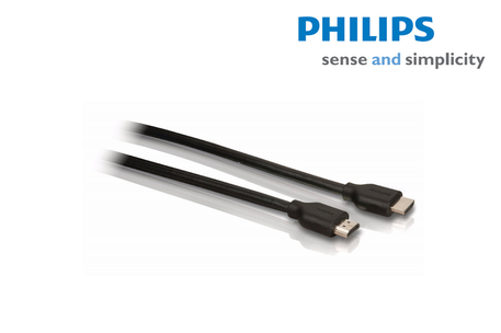 Dagknaller - Philips High-speed Hdmi-kabel 5 Meter (Swv2434h) Dagknaller - Philips High-speed Hdmi-kabel 5 Meter (Swv2434h)