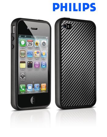 Dagknaller - Philips Hoes Voor Iphone 4, 4S Inclusief Screenprotector