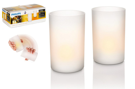 Dagknaller - Philips Led Candlelights (Set Van 2) Dagknaller - Philips Led Candlelights (Set Van 2)
