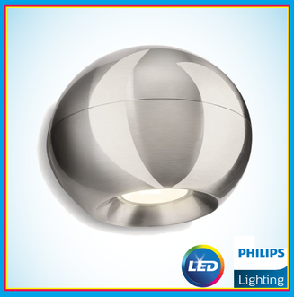 Dagknaller - Philips Ledino Nio - Wandspot - Nikkel Dagknaller - Philips Ledino Nio - Wandspot - Nikkel