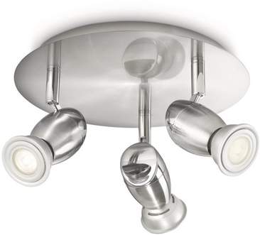 Dagknaller - Philips Myliving Chestnut - Plafondspots - 3 Lichts - Nikkel (Gratis Verzending) Dagknaller - Philips Myliving Chestnut - Plafondspots - 3 Lichts - Nikkel (Gratis Verzending)
