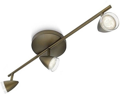 Dagknaller - Philips Myliving Maple 3 Spots Led Lamp Brons (Gratis Verzending)