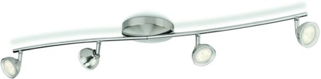 Dagknaller - Philips Myliving Toscane 4 Led Spotlamp Nikkel (Gratis Verzending) Dagknaller - Philips Myliving Toscane 4 Led Spotlamp Nikkel (Gratis Verzending)