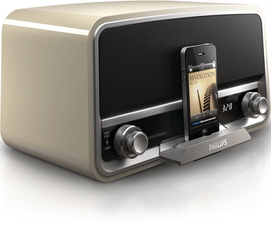 Dagknaller - Philips Original Retro Radio Voor Ipod/iphone (Ord7100c) Dagknaller - Philips Original Retro Radio Voor Ipod/iphone (Ord7100c)