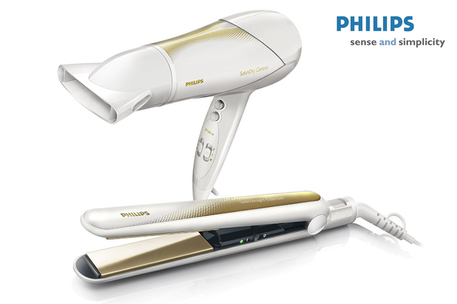 Dagknaller - Philips Salondry Duo Pakket: Fãhn En Straightner (Hp8298/22)