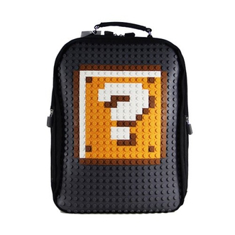 Dagknaller - Pixel Backpack Black/Black