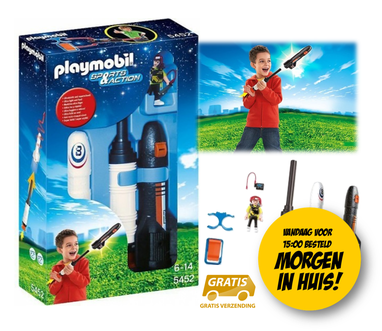 Dagknaller - Playmobil Power Raket