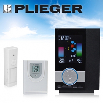 Dagknaller - Plieger Deurbel Met Weerstation Dagknaller - Plieger Deurbel Met Weerstation