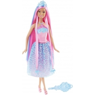 Dagknaller - Princess Barbie Met Lang Haar (Gratis Verzending)