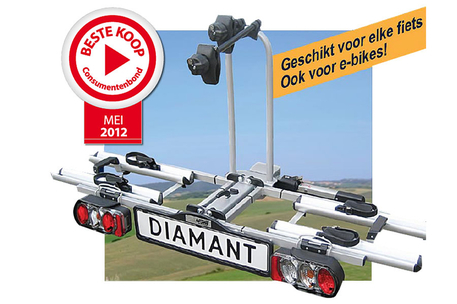 Dagknaller - Pro User Diamond Fietsendrager Geschikt Voor 2 Fietsen! Dagknaller - Pro User Diamond Fietsendrager Geschikt Voor 2 Fietsen!