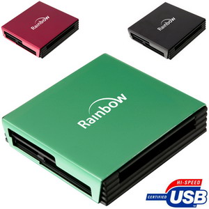 Dagknaller - Rainbow High Speed 56-In-1 Multi Cardreader