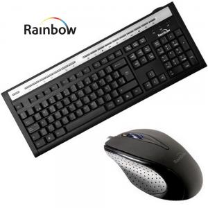 Dagknaller - Rainbow Sting Multimedia Toetsenbord En Optische Muis