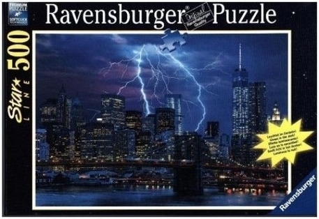 Dagknaller - Ravensburger Puzzel Bliksem New York 500 Stukjes Dagknaller - Ravensburger Puzzel Bliksem New York 500 Stukjes