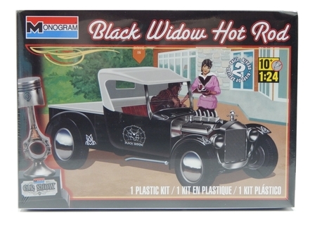 Dagknaller - Revell Black Widow Hot Rod Modelbouw Dagknaller - Revell Black Widow Hot Rod Modelbouw