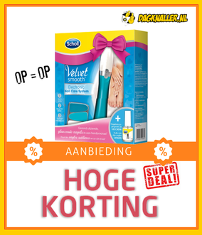 Dagknaller - Scholl Velvet Smooth Elektrische Nagelvijl Giftpack - 1 Set