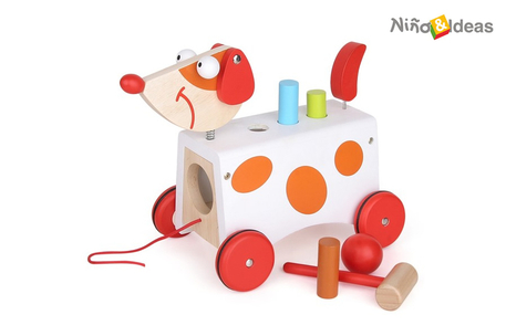 Dagknaller - Scratch Trekfiguur Activiteit Hond Dagknaller - Scratch Trekfiguur Activiteit Hond