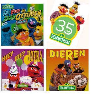 Dagknaller - Sesamstraat Cd's Dagknaller - Sesamstraat Cd's