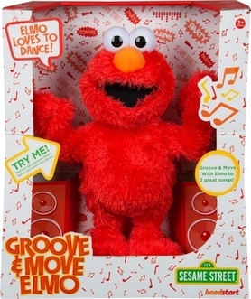 Dagknaller - Sesamstraat Dansende Elmo Dagknaller - Sesamstraat Dansende Elmo