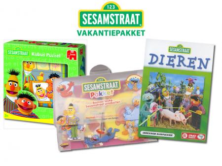 Dagknaller - Sesamstraat Vakantiepakket Dagknaller - Sesamstraat Vakantiepakket