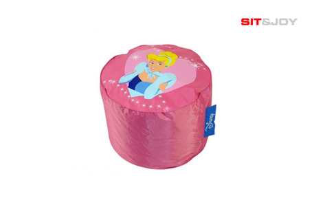 Dagknaller - Sit &Amp; Joy Disney Princess Ronde Poef Dagknaller - Sit &Amp; Joy Disney Princess Ronde Poef