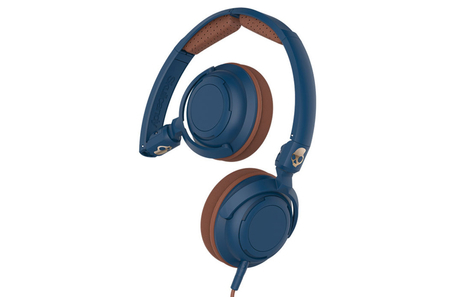Dagknaller - Skullcandy Lowrider 1.5 Hoofdtelefoon Met Mic. Blauw/Bruin Dagknaller - Skullcandy Lowrider 1.5 Hoofdtelefoon Met Mic. Blauw/Bruin