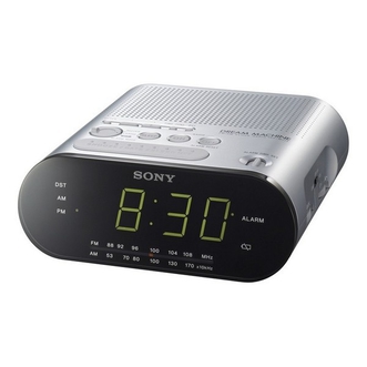 Dagknaller - Sony Icf-C218 Klokradio - Zilver Dagknaller - Sony Icf-C218 Klokradio - Zilver