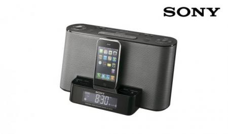 Dagknaller - Sony Ipod/iphone Dock Met Klokradio Dagknaller - Sony Ipod/iphone Dock Met Klokradio