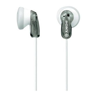 Dagknaller - Sony Mdr-E9lph - In-Ear Koptelefoon - Grijs Dagknaller - Sony Mdr-E9lph - In-Ear Koptelefoon - Grijs