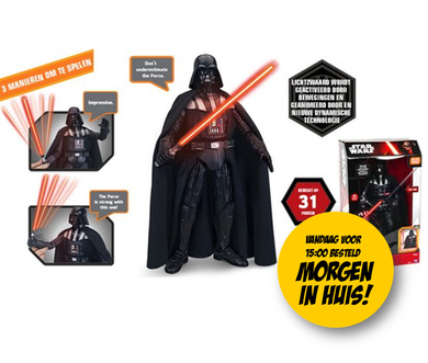 Dagknaller - Star Wars Classic - Darth Vader Interactive - 44 Cm