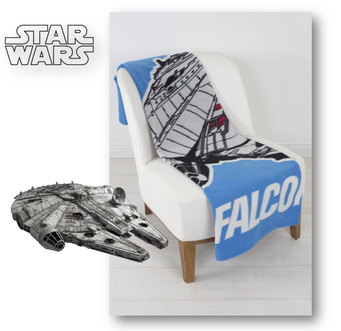 Dagknaller - Star Wars Episode 7 Awaken - Polar Fleece Deken 100 X 150 Cm Dagknaller - Star Wars Episode 7 Awaken - Polar Fleece Deken 100 X 150 Cm