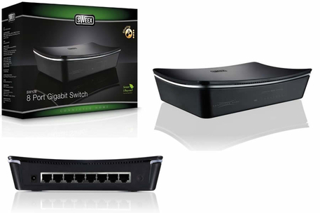 Dagknaller - Sweex 8 Port Gigabit Switch (Sw128) Dagknaller - Sweex 8 Port Gigabit Switch (Sw128)