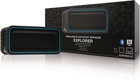 Dagknaller - Sweex Bluetooth-Speaker 2.0 Explorer 12 W Ingebouwde Microfoon Zwart/Blauw (Gratis Verzending) Dagknaller - Sweex Bluetooth-Speaker 2.0 Explorer 12 W Ingebouwde Microfoon Zwart/Blauw (Gratis Verzending)