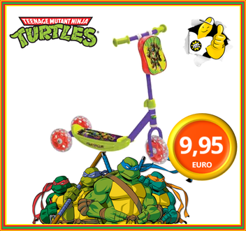 Dagknaller - Teenage Mutant Ninja Turtles 3-Wheel Step