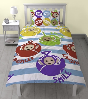 Dagknaller - Teletubbies Dekbedovertrek Double Face 135X200 Cm Dagknaller - Teletubbies Dekbedovertrek Double Face 135X200 Cm