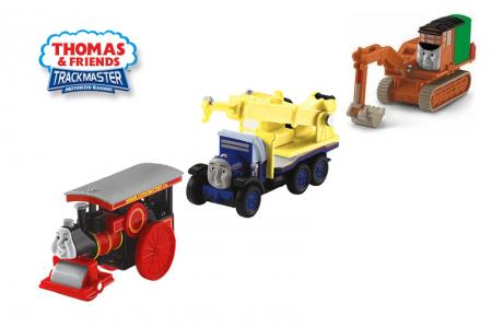 Dagknaller - Thomas De Trein Trackmaster Crew (3 Stuks!) Dagknaller - Thomas De Trein Trackmaster Crew (3 Stuks!)