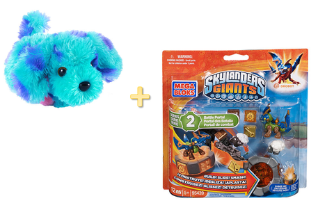 Dagknaller - Thunder De Blauwe Hond + Skylanders Giants - Drobot's Strijd Portaal