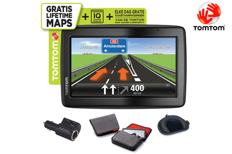 Dagknaller - Tomtom Via 135M Eu Free Ltm Incl. Accessoirepakket