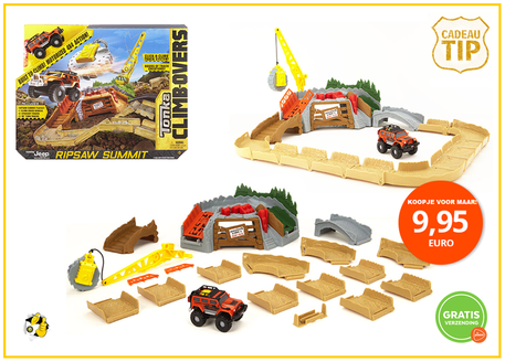 Dagknaller - Tonka-Climb-Overs Ripsaw Summit Speelbaan (Gratis Verzending) Dagknaller - Tonka-Climb-Overs Ripsaw Summit Speelbaan (Gratis Verzending)