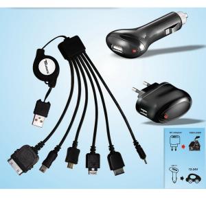 Dagknaller - Traxdata 6 In 1 Oplaad Kabel Kit Dagknaller - Traxdata 6 In 1 Oplaad Kabel Kit