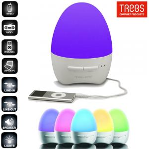 Dagknaller - Trebs Actieve Stereo Speaker Met Led Sfeerlicht Dagknaller - Trebs Actieve Stereo Speaker Met Led Sfeerlicht