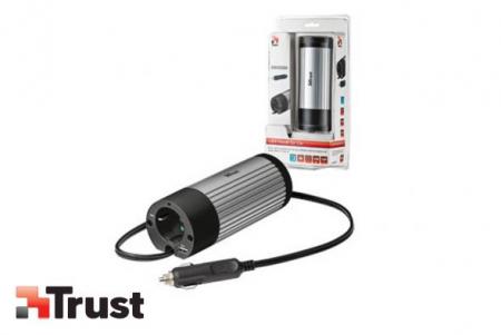 Dagknaller - Trust 100 Watt Stroomomzetter (15834) Dagknaller - Trust 100 Watt Stroomomzetter (15834)