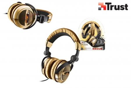 Dagknaller - Trust Clubmaster Golden Dj Headset (16975) Dagknaller - Trust Clubmaster Golden Dj Headset (16975)