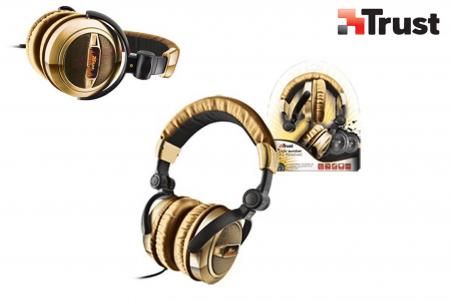 Dagknaller - Trust Clubmaster Golden Dj Headset (16975)