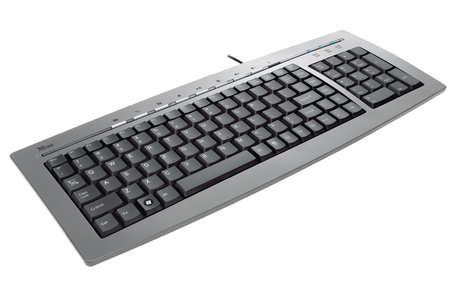 Dagknaller - Trust Slimline Keyboard (14211) Dagknaller - Trust Slimline Keyboard (14211)
