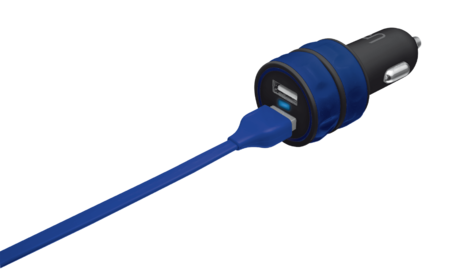 Dagknaller - Universele Dubbele Usb-Autolader Dagknaller - Universele Dubbele Usb-Autolader