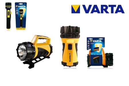 Dagknaller - Varta Industrie Schijnwerper Incl. Gratis Led Zaklantaarn Dagknaller - Varta Industrie Schijnwerper Incl. Gratis Led Zaklantaarn